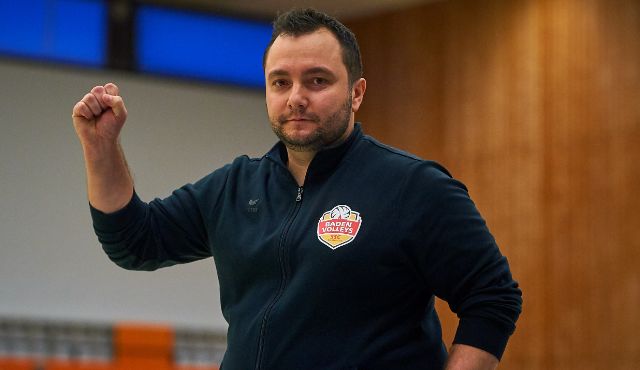 BADEN VOLLEYS und Antonio Bonelli verlängern - Abschied von Thomas Heidebrecht Foto: Andreas Arndt BADEN VOLLEYS und Antonio Bonelli verlängern - Abschied von Thomas Heidebrecht - Foto: Andreas Arndt