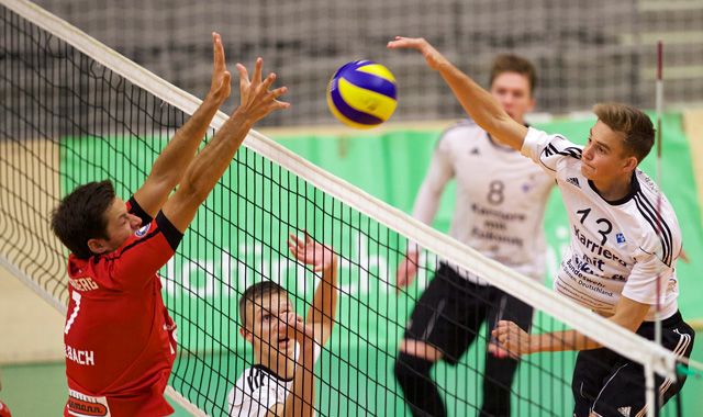 Nur ein Satz trotz viel Einsatz - Häfler YoungStars steigern sich im Spielverlauf Foto: Günter Kram Nur ein Satz trotz viel Einsatz - Häfler YoungStars steigern sich im Spielverlauf - Foto: Günter Kram