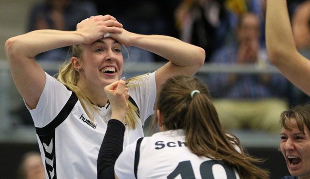 Nie aufgegeben! Volleyball-Team Hamburg kämpft sich zum Befreiungsschlag Foto: VTH/Lehmann Nie aufgegeben! Volleyball-Team Hamburg kämpft sich zum Befreiungsschlag - Foto: VTH/Lehmann