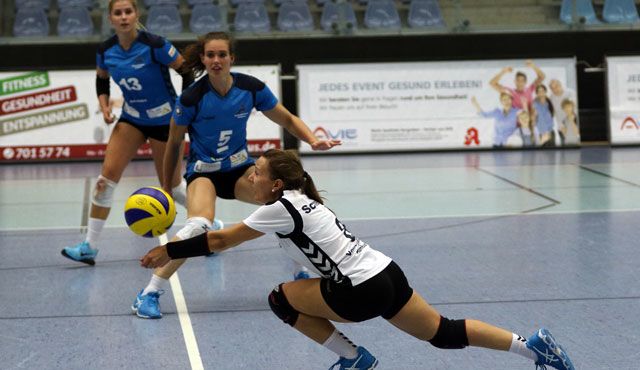 Volleyball-Team Hamburg verlangt Tabellenführer alles ab Foto: VTH/ Lehmann - Sandra Schneider Volleyball-Team Hamburg verlangt Tabellenführer alles ab - Foto: VTH/ Lehmann - Sandra Schneider