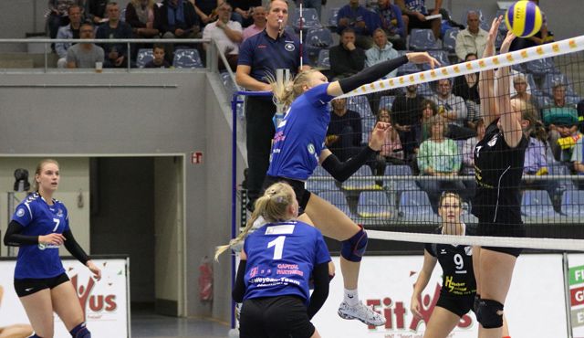 Volleyball-Team Hamburg hat Bayer Leverkusen zu Gast Foto: VTH Lehmann Volleyball-Team Hamburg hat Bayer Leverkusen zu Gast - Foto: VTH Lehmann
