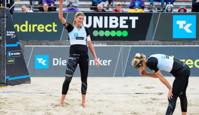 Nationalduos ohne Niederlage - Paddle-Duell und Rally-Highlight Foto: Conny Kurth / DVV Nationalduos ohne Niederlage - Paddle-Duell und Rally-Highlight - Foto: Conny Kurth / DVV