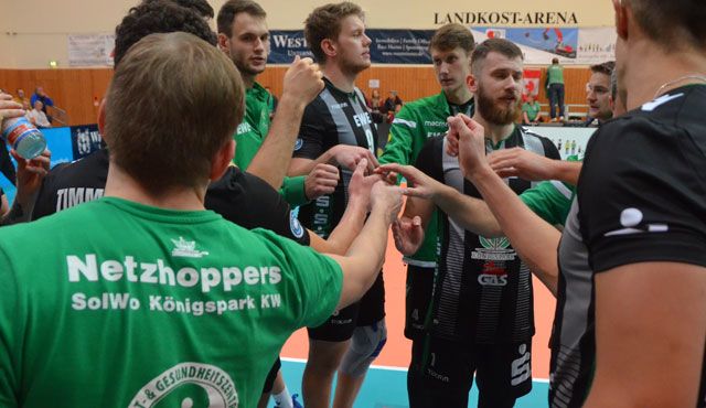 Netzhoppers SolWo Königspark KW siegen im DVV-Pokal - Foto: Dagmar Jaschen