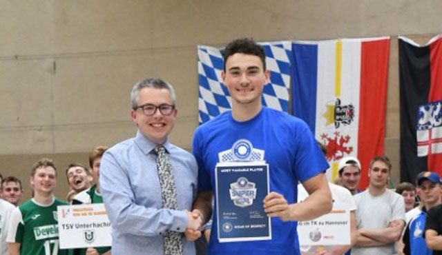 Beste Nachwuchsspieler Deutschlands als VIP zum Volleyball Supercup Foto: Oldenburger TB Beste Nachwuchsspieler Deutschlands als VIP zum Volleyball Supercup - Foto: Oldenburger TB