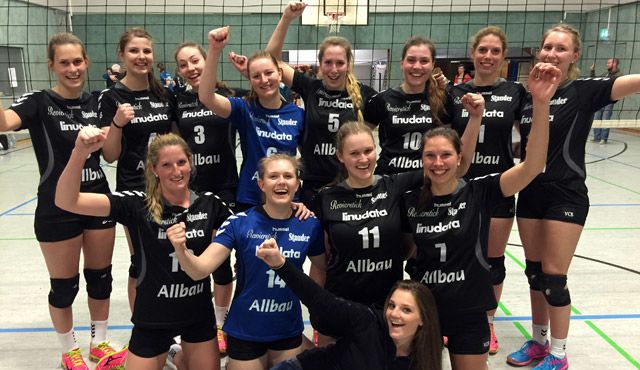 VC Allbau Essen ist Doublesieger. Bezirkspokal Hattrick perfekt! - Foto: VC Allbau Essen