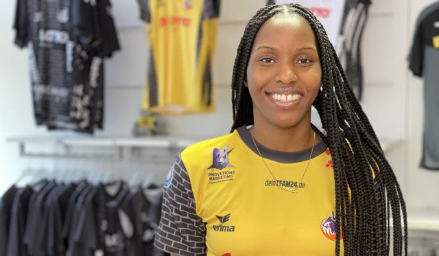 VfB verpflichtet US-Mittelblockerin Brianna Kadiku Foto: Alex Becker VfB verpflichtet US-Mittelblockerin Brianna Kadiku - Foto: Alex Becker