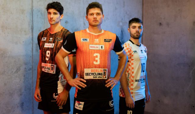 BR Volleys Trikots 2021/2022 Foto: Dennis Ebel BR Volleys Trikots 2021/2022 - Foto: Dennis Ebel