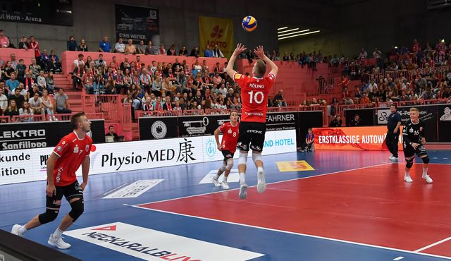 AlpenVolleys komplettieren das schwere Auftaktprogramm Foto: Ralph Kunze AlpenVolleys komplettieren das schwere Auftaktprogramm - Foto: Ralph Kunze