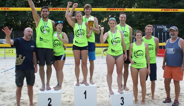 Jenny Begall und Jan Westerheider holen den Beachvolleyball-Titel  - Foto: Jens Ole Wilberg