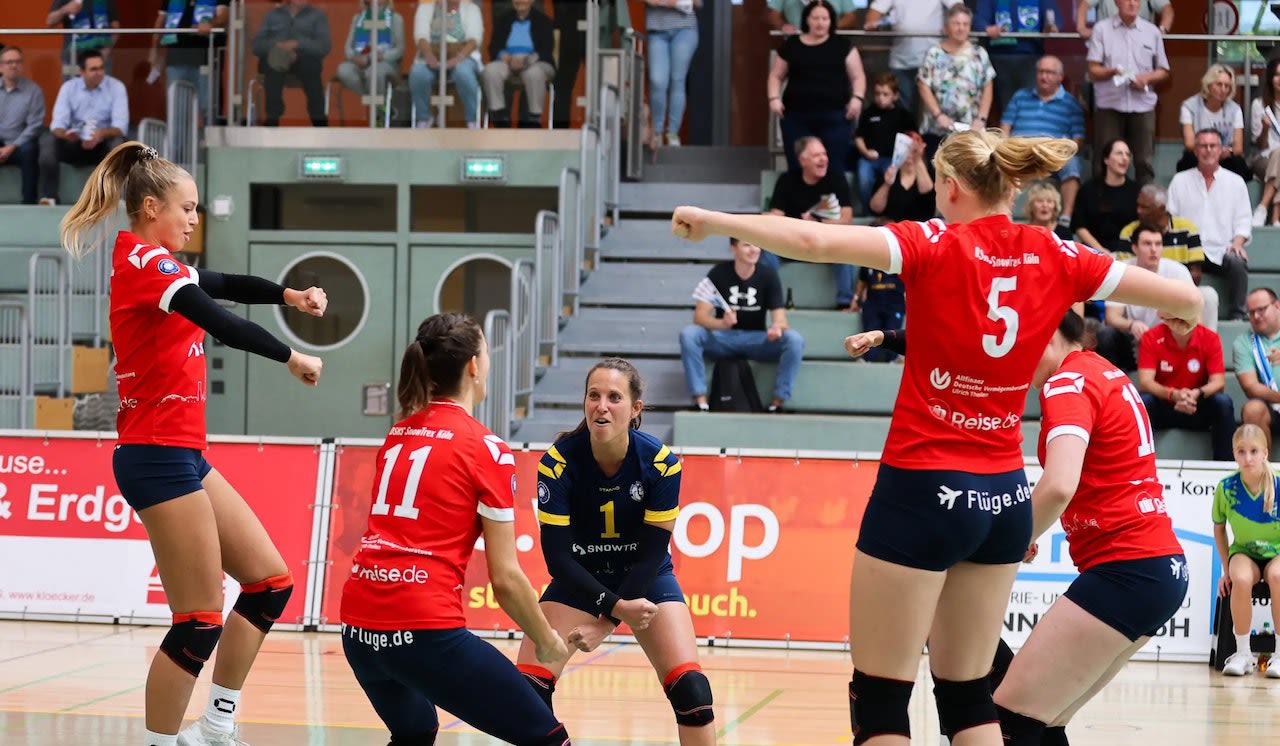 DSHS SnowTrex Köln empfängt NawaRo Straubing zum ersten Heimspiel in der 2. Bundesliga Pro Foto: Florian Zons DSHS SnowTrex Köln empfängt NawaRo Straubing zum ersten Heimspiel in der 2. Bundesliga Pro - Foto: Florian Zons