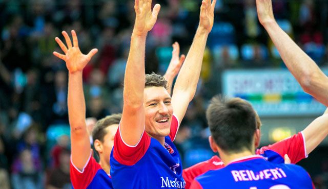 Berliner "Banker" zocken klammen Zahlmeister Dünnes ab Foto: United Volleys/Gregor Biskup Berliner "Banker" zocken klammen Zahlmeister Dünnes ab - Foto: United Volleys/Gregor Biskup
