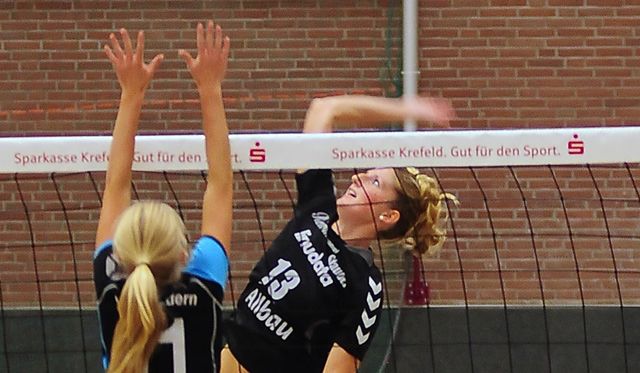 VC Allbau Essen möchte weiße Weste behalten. Am Sonntag nächstes Heimspiel. Foto: Alwin Loerke VC Allbau Essen möchte weiße Weste behalten. Am Sonntag nächstes Heimspiel. - Foto: Alwin Loerke