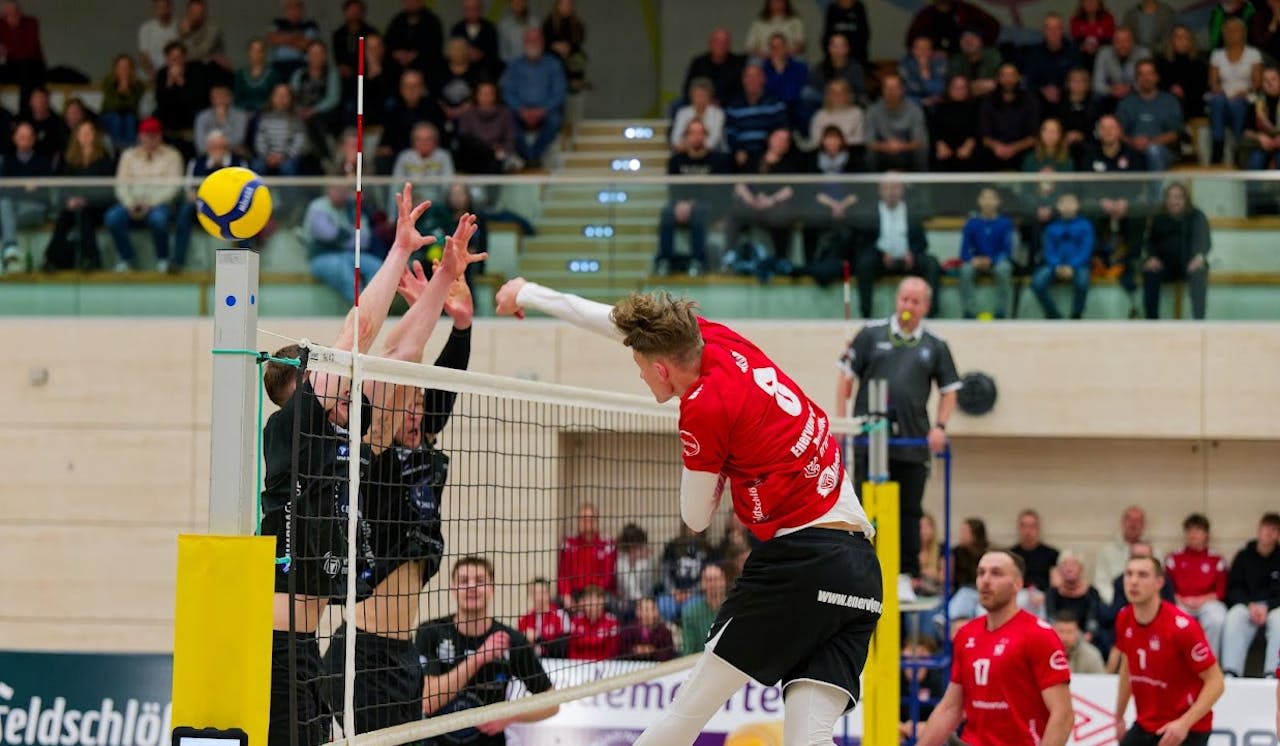 Drei Punkte unterm Weihnachtsbaum - Foto:  VC Dresden/Frank Kleinert
