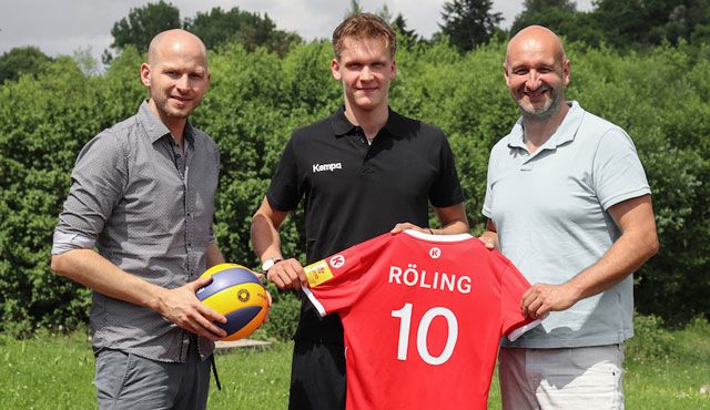 Der TV Rottenburg verpflichtet Zuspieler Jan Röling vom Volleyball Internat Frankfurt - Foto: TV Rottenburg