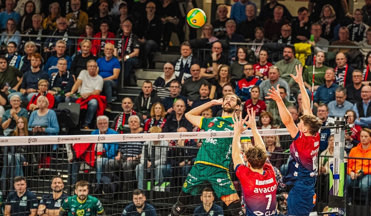 LüneHünen verlangen Zawiercie eine ganze Menge ab - Foto: SVG/Höfel