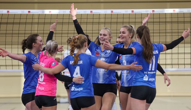 VCW startet gegen Straubing in die 15. Jubiläums-Bundesligasaison Foto: Detlef Gottwald VCW startet gegen Straubing in die 15. Jubiläums-Bundesligasaison - Foto: Detlef Gottwald