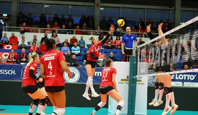 Ordentliche Leistung beim Meister - Foto: Rote Raben Vilsbiburg