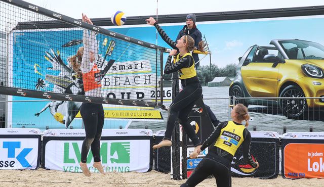 NawaRo Beach-Team wird Siebter in Dresden - Foto: hoch-zwei, smart-beach-tour.tv