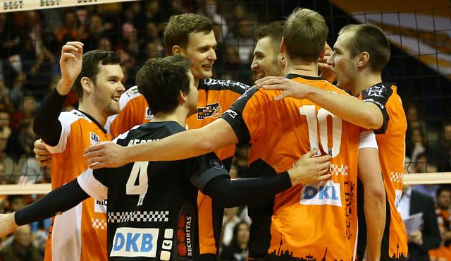 BR Volleys behaupten sich im Topspiel Foto: Eckhard Herfet BR Volleys behaupten sich im Topspiel - Foto: Eckhard Herfet