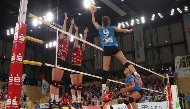 Auswärtsspiel des VCW: Dresden am Samstag Favorit - Foto: Detlef Gottwald