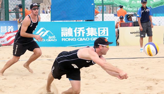 Kein guter Tag für die DVV-Teams Foto: FiVB Kein guter Tag für die DVV-Teams - Foto: FiVB