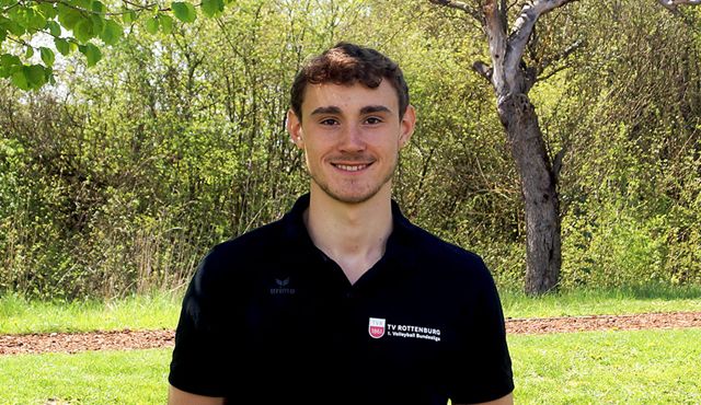 Entscheidung für Rottenburg: Moritz Karlitzek bleibt beim TVR Foto: Madeleine Rosskopf Entscheidung für Rottenburg: Moritz Karlitzek bleibt beim TVR - Foto: Madeleine Rosskopf