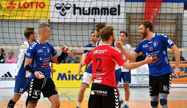 Minikulisse gegen Mainz und Geisterspiele im November - Foto: TV BLIESEN VOLLEYBALL