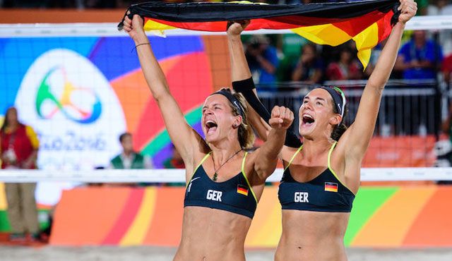 Vom Olympiasieger geschlagen Foto: FiVB Vom Olympiasieger geschlagen - Foto: FiVB