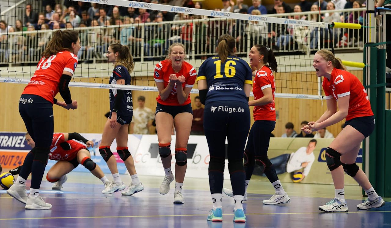 Derbytime zum Auftakt im neuen Kalenderjahr 2025 - DSHS SnowTrex Köln empfängt die BayerVolleys Leverkusen - Foto: Florian Zons