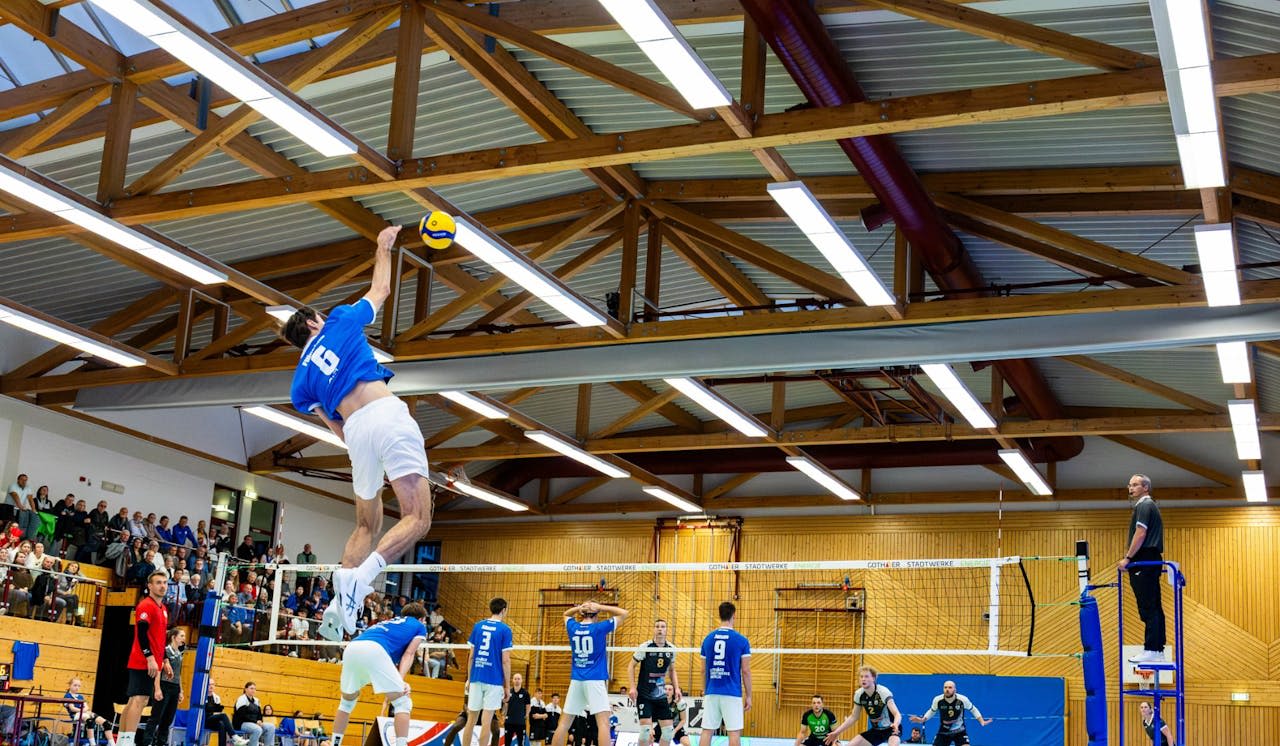 Blue Volleys vor anspruchsvoller Aufgabe - Foto:  Christian Heilwagen