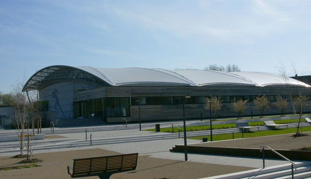 Neue Halle wird just in time zum Volleyball Bayernpokal fertig - Foto: Stefan Fürst