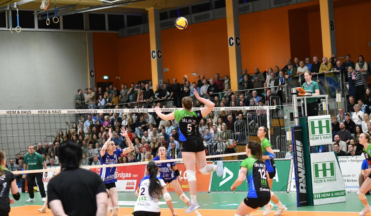 Blaubären unterliegen Borken - Foto:  Thomas Hacker