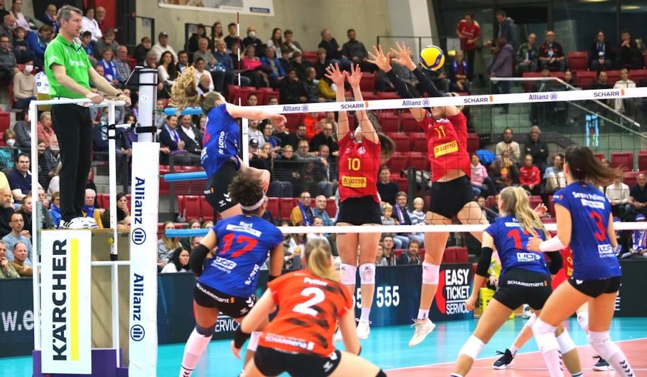 Deichstadtvolleys präsentieren Nummer 1 - Foto:  Frank Voss