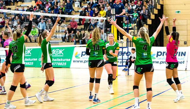 proWIN Volleys TV Holz empfangen den Verfolger aus Hessen Foto: Georg Kunz proWIN Volleys TV Holz empfangen den Verfolger aus Hessen - Foto: Georg Kunz