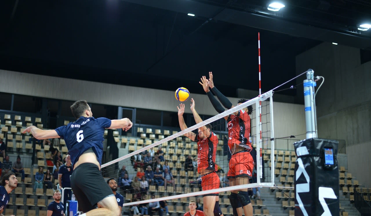 Friedrichshafen holt sich Wettkampfhärte Foto: Chaumont Volley-Ball Friedrichshafen holt sich Wettkampfhärte - Foto: Chaumont Volley-Ball
