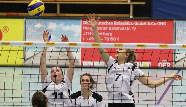 Blau-Weiß Dingden zu Gast beim Volleyball-Team Hamburg Foto: VTH/Lehmann Blau-Weiß Dingden zu Gast beim Volleyball-Team Hamburg - Foto: VTH/Lehmann