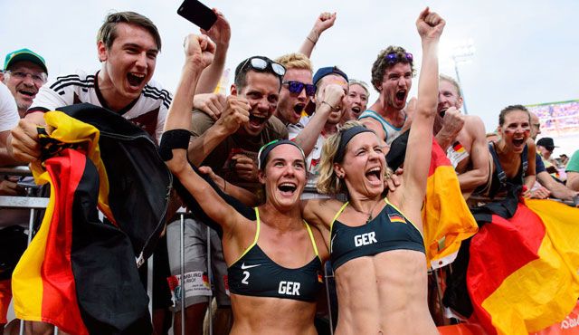 Ludwig/Walkenhorst greifen nach GOLD Foto: FiVB Ludwig/Walkenhorst greifen nach GOLD - Foto: FiVB