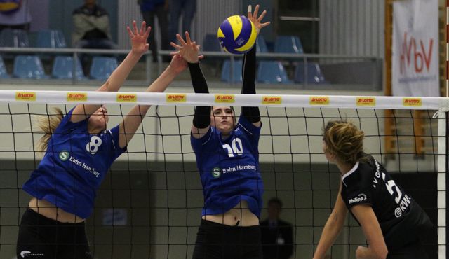 Volleyball-Team Hamburg will Abstiegskonkurrenten auf Distanz halten Foto: VTH/Lehmann Volleyball-Team Hamburg will Abstiegskonkurrenten auf Distanz halten - Foto: VTH/Lehmann