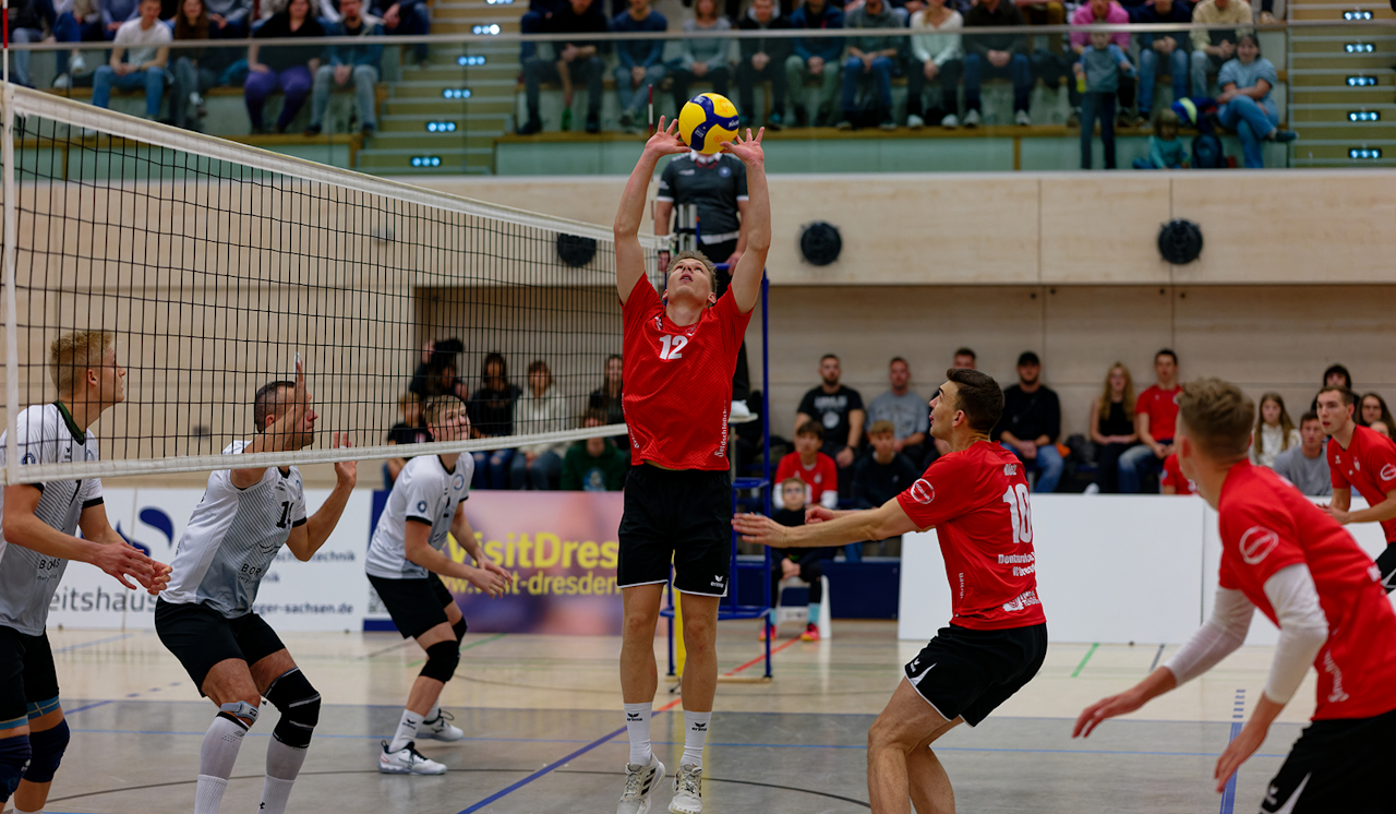 VC Dresden - erstmals der Favorit - Foto:  vc Dresden / Frank Kleinert