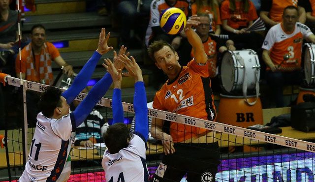 BR Volleys stehen im Meisterschafts-Halbfinale Foto: Eckhard Herfet BR Volleys stehen im Meisterschafts-Halbfinale - Foto: Eckhard Herfet