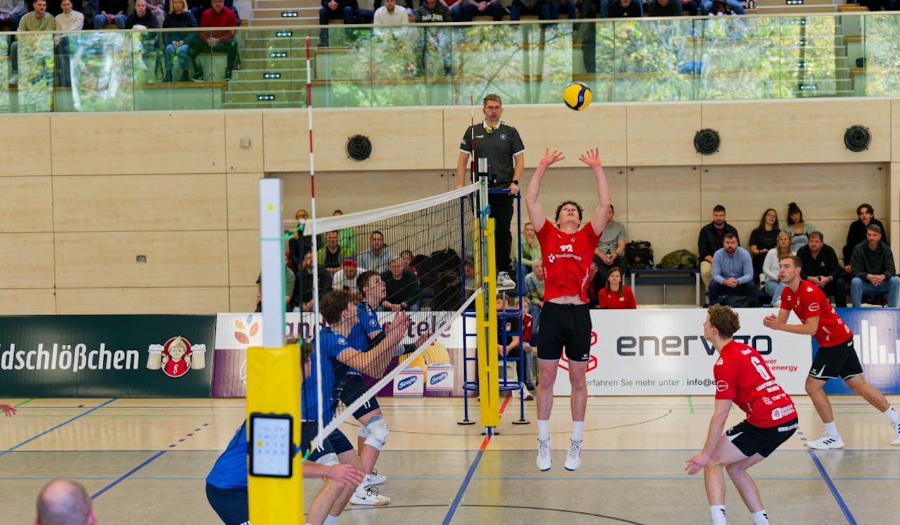 Verdienter Sieg für Gotha - Foto:  VC Dresden/Frank Kleinert