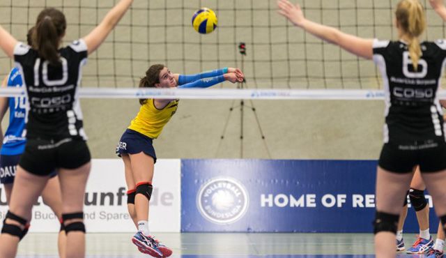 Münster kommt Karnevalssamstag zu den DSHS SnowTrex Köln-Volleyball-Jecken Foto: Martin Miseré Münster kommt Karnevalssamstag zu den DSHS SnowTrex Köln-Volleyball-Jecken - Foto: Martin Miseré