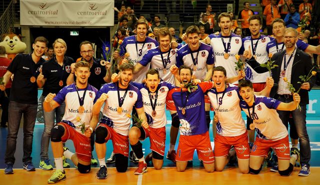 Mehrfach auf der Überholspur, aber Ausfahrt zum Finale knapp verpasst - Foto: United Volleys/Manfred Neumann