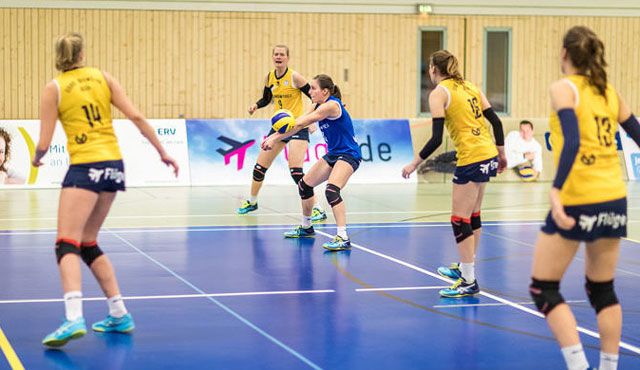 DSHS SnowTrex Köln beim Volleyball-Team Hamburg zu Gast Foto: Martin Miseré DSHS SnowTrex Köln beim Volleyball-Team Hamburg zu Gast - Foto: Martin Miseré