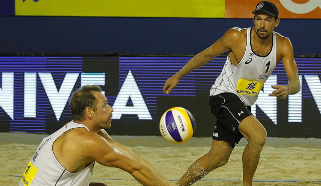 Erdmann/Matysik im Halbfinale Foto: FiVB Erdmann/Matysik im Halbfinale - Foto: FiVB