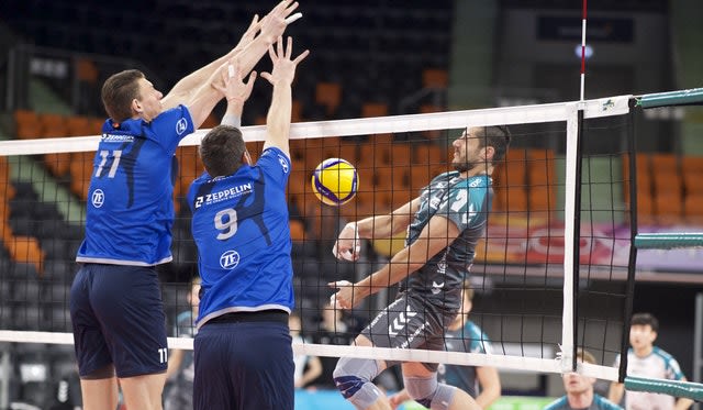 Wegweisendes Heimspiel für Friedrichshafen Foto: Günter Kram Wegweisendes Heimspiel für Friedrichshafen - Foto: Günter Kram