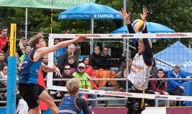 Augsburg ist heiß auf Beachvolleyball - 