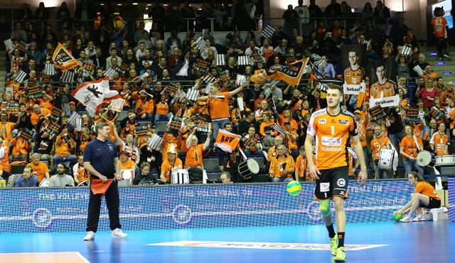 BR Volleys fiebern CL-Playoff-12 entgegen Foto: Eckhard Herfet BR Volleys fiebern CL-Playoff-12 entgegen - Foto: Eckhard Herfet