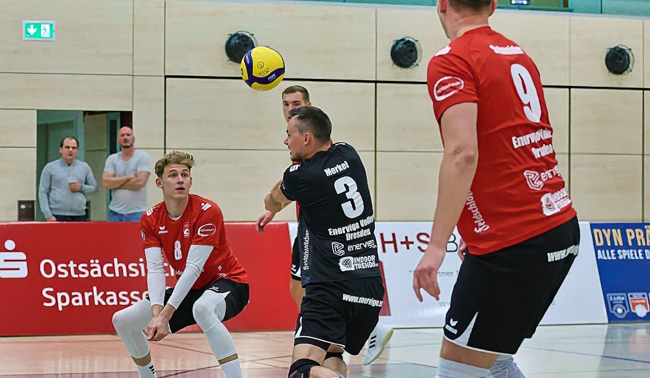 Erneuter 3:0 - Sieg für Dresden - Foto:  VC Dresden/Frank Kleinert