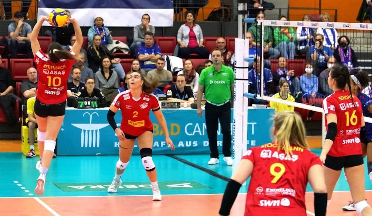 Deichstadtvolleys in Stuttgart überfordert - Foto:  Frank Voss